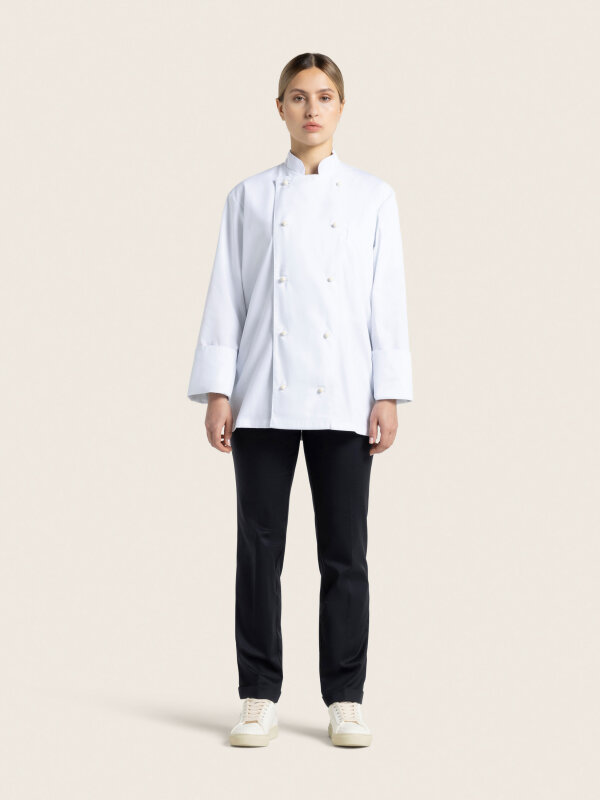 long sleeve chefs jacket, RUBANO white M