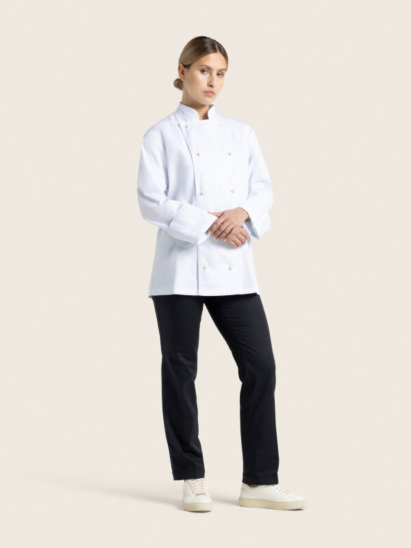 long sleeve chefs jacket, RUBANO white M