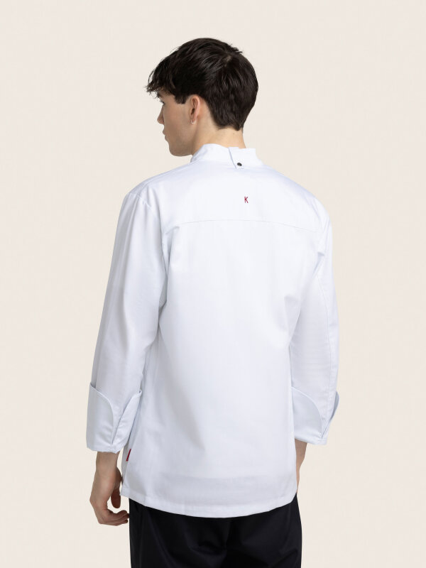 long sleeve chefs jacket, RUBANO white M